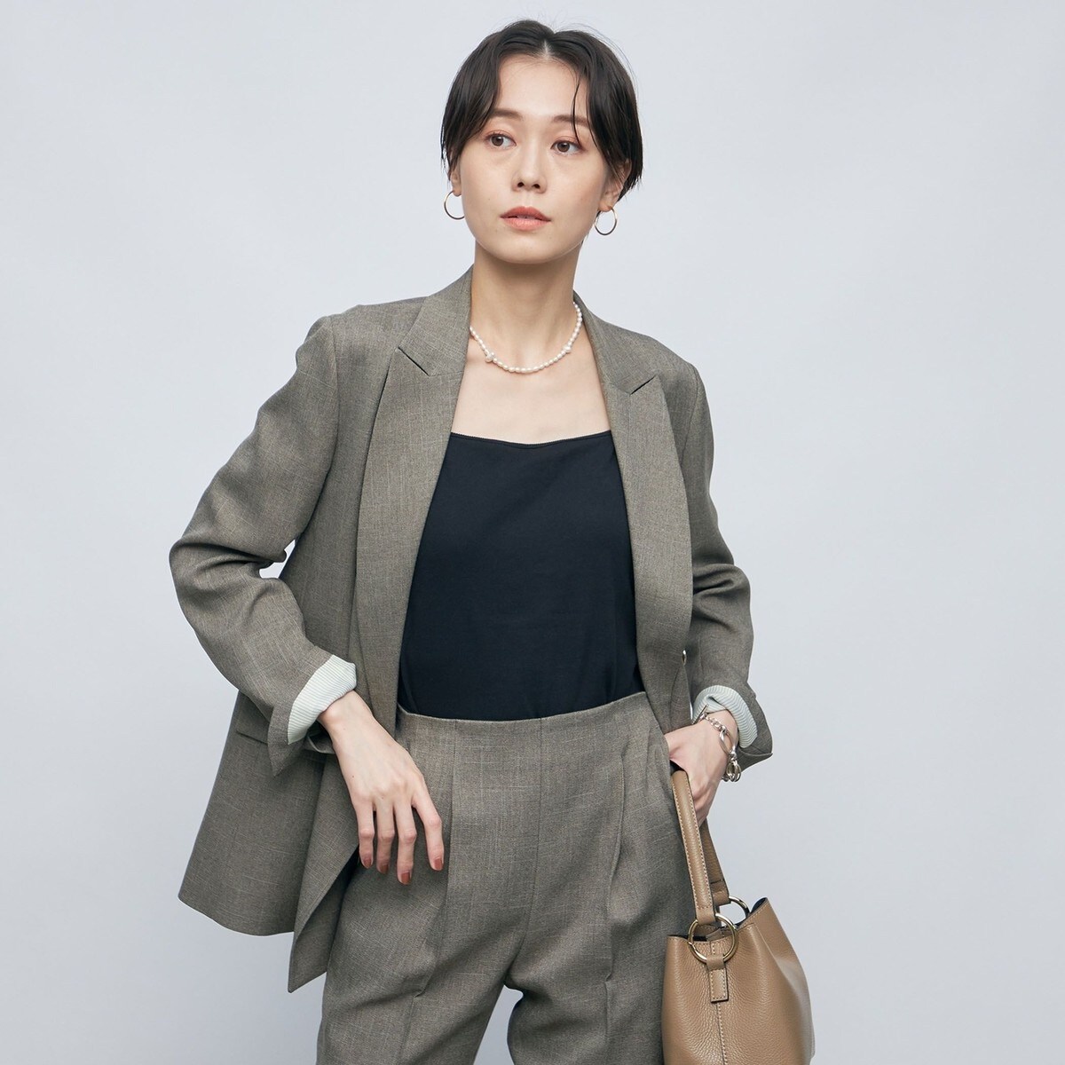 NOLLEYS ウォッシャブルサージ シャークダブルジャケット ウォッシャブルシャークダブルジャケット | ノーリーズ(NOLLEY'S