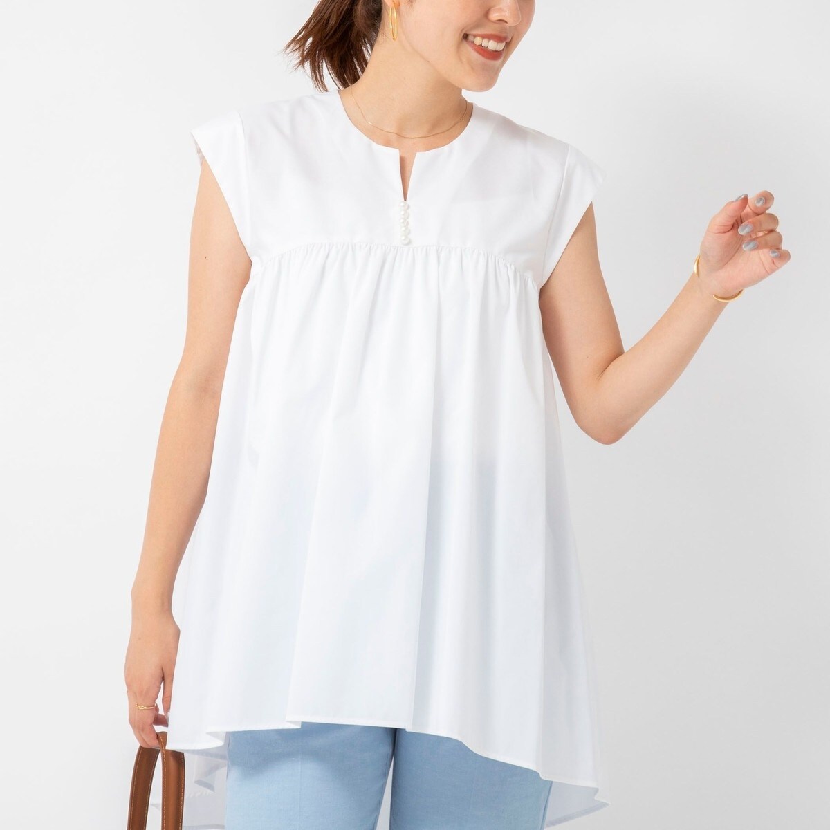 パールギャザーブラウス | ノーリーズ(NOLLEY'S) | マルイウェブチャネル