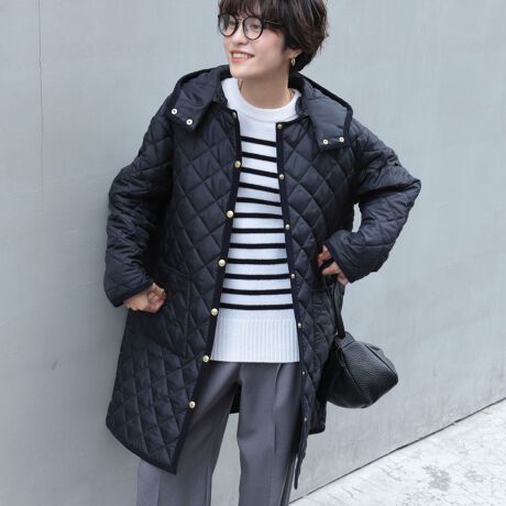 ◇【WEB限定】【TRADITIONAL WEATHERWEAR】ARKLEY LONG A-LIN  