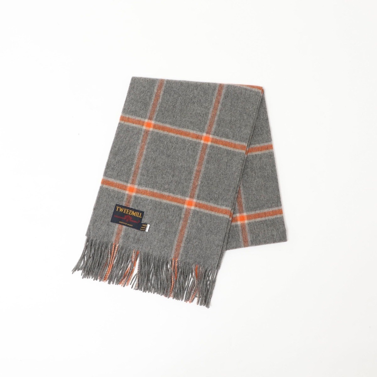 完売品　未使用　ツイードミル　TWEEDMILL ラムズウールストール TWEEDMILL/ツイードミル】ストール （正規取扱店 TWEEDMILL