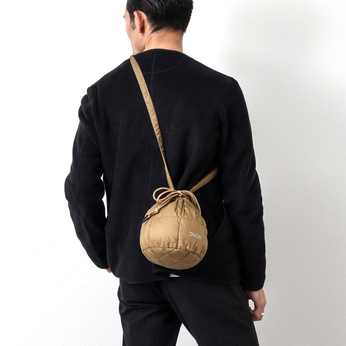 TAION/タイオン】DRAW STRING DOWN BAG S | ノーリーズ(NOLLEY'S) | 3 