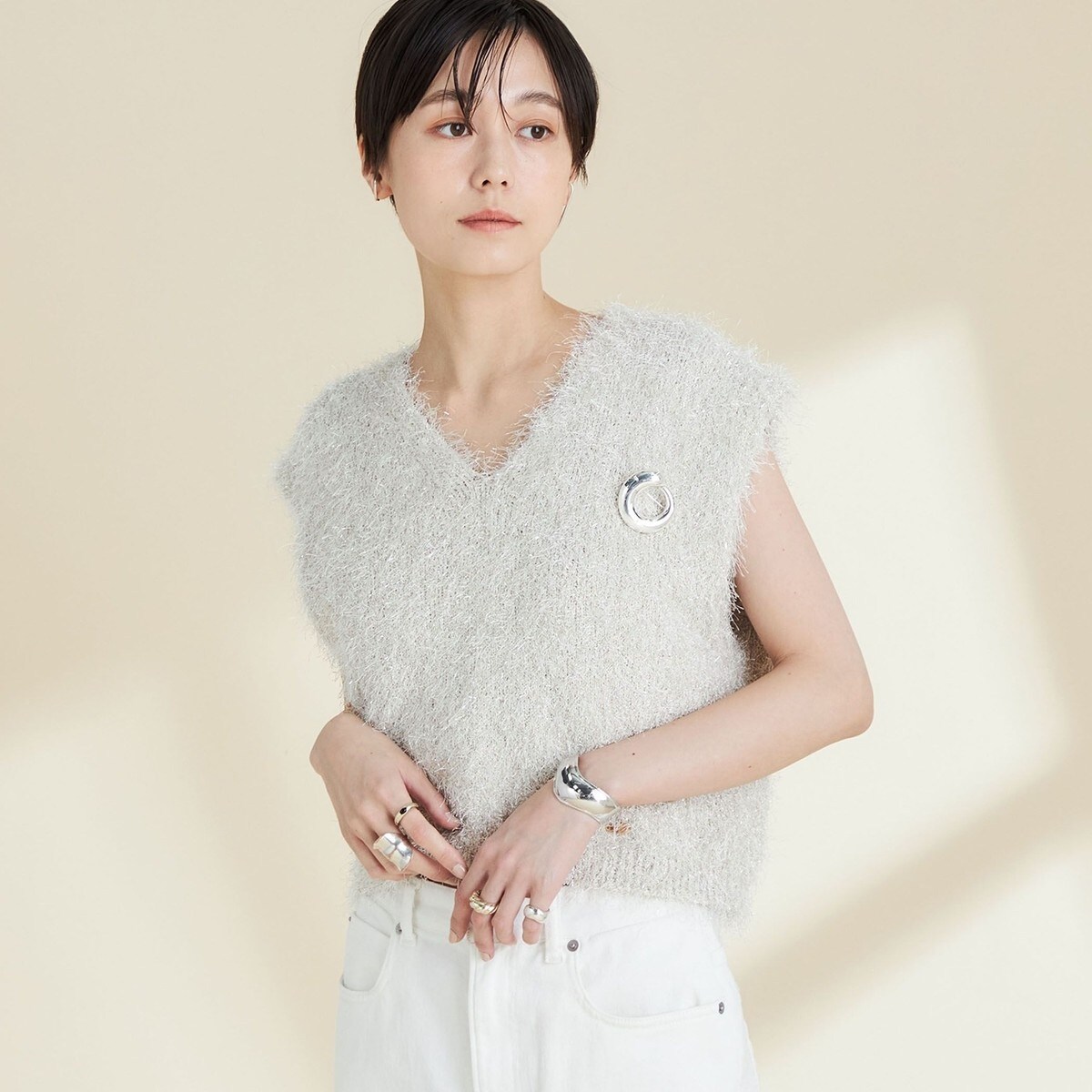 remoldlab/Paloma wool/uenui シャギーベスト