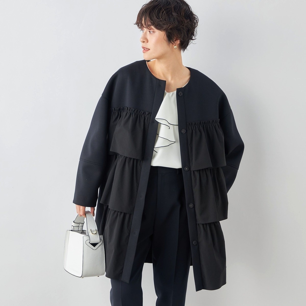ノーリーズ　エアボールラッフルコート NOLLEY'S】New Style エアボールシリーズ！ノーリーズのきちんと