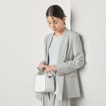 セットアップ対応》ウォッシャブルライトダブルブレストジャケット 