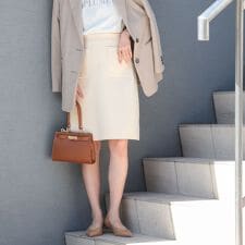 《セットアップ対応》《手洗い可能》ニットミニスカート