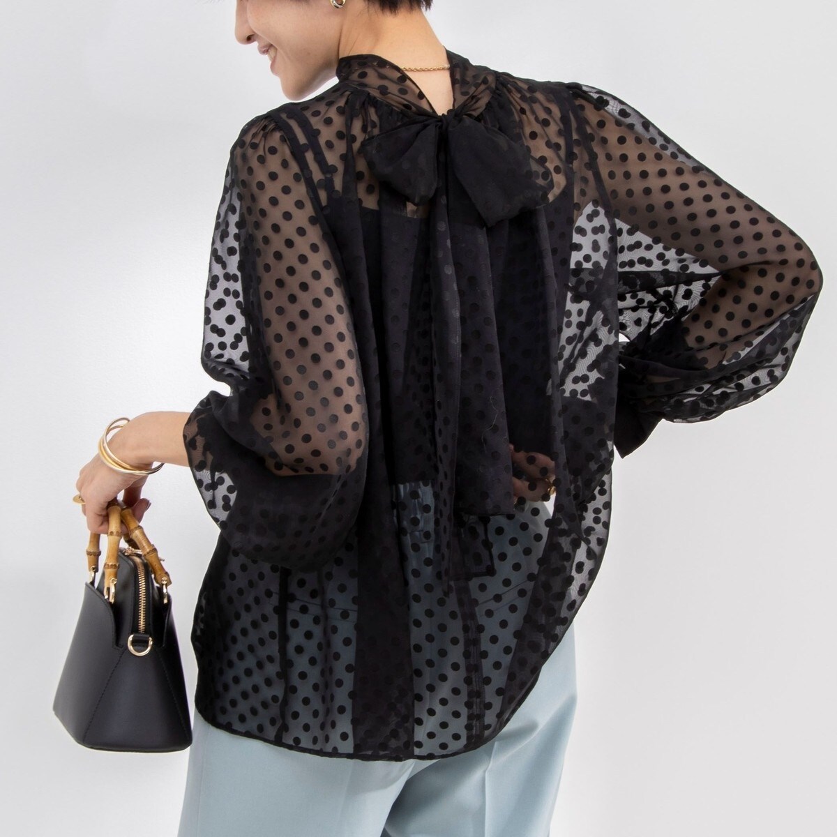 2WAYシアーリボンブラウス | ノーリーズ(NOLLEY'S) | マルイウェブチャネル