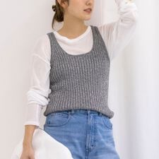 《アンサンブル対応》2WAYブリリーノアメスリタンクトップ