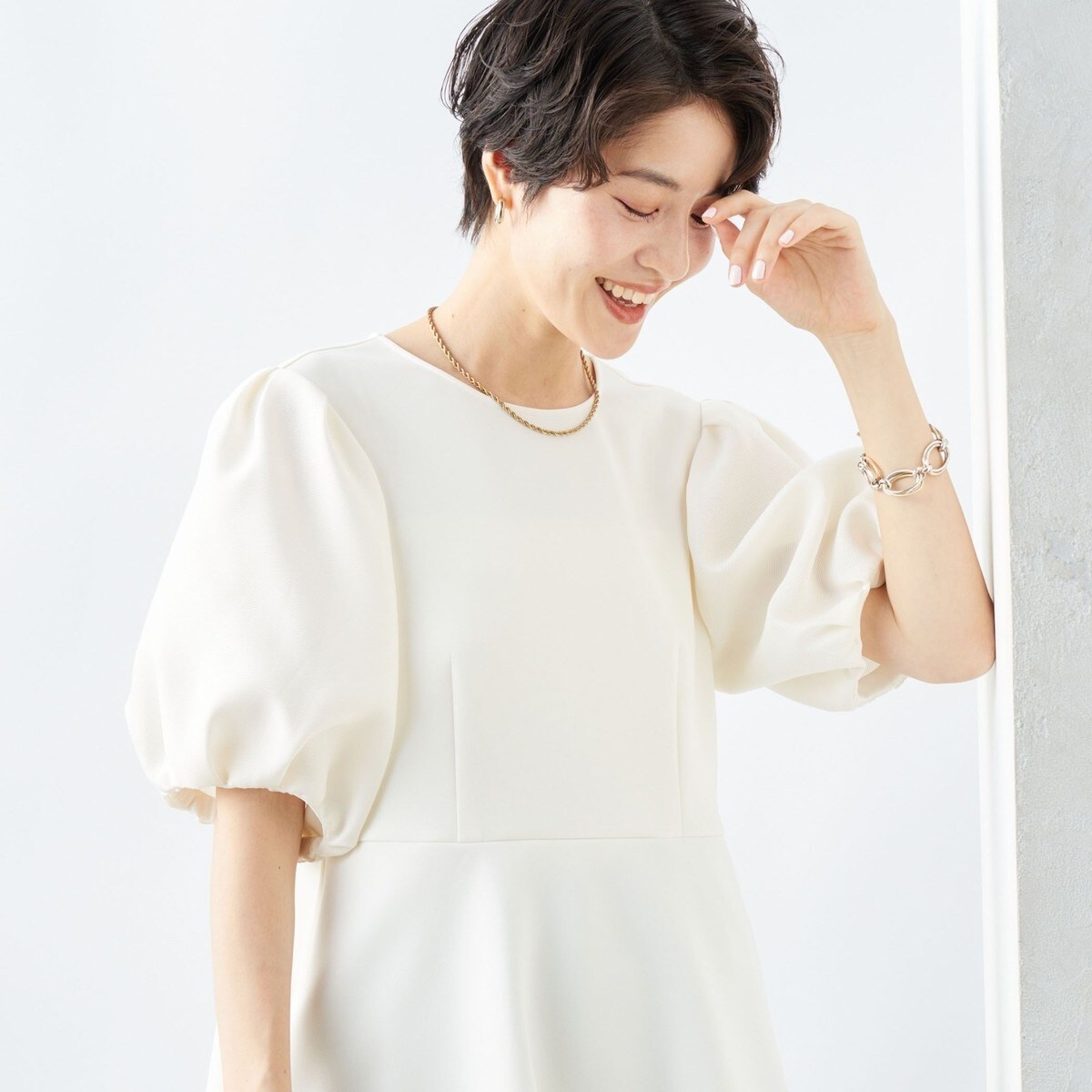 NOLLEY'S Sophi（ノーリーズソフィ）の「ジャージ×シアー