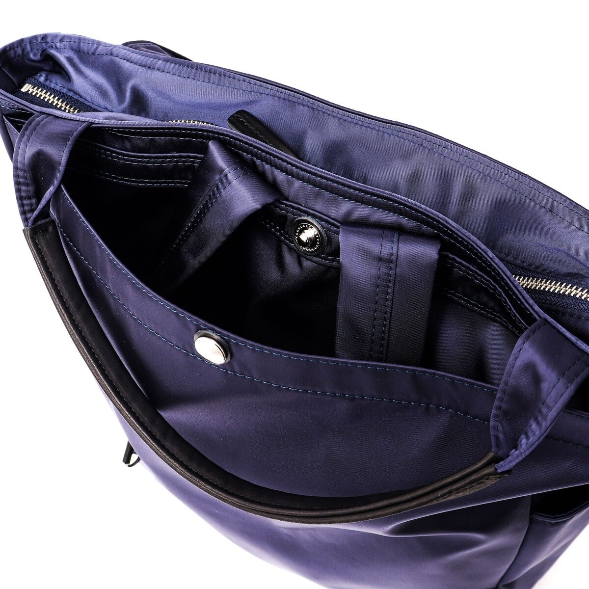 【別注】クレドラン ノーリーズ 2way トートバッグ ショルダー レザー 紺 セール】【CLEDRAN/クレドラン】別注2WAYトートバッグ（トート
