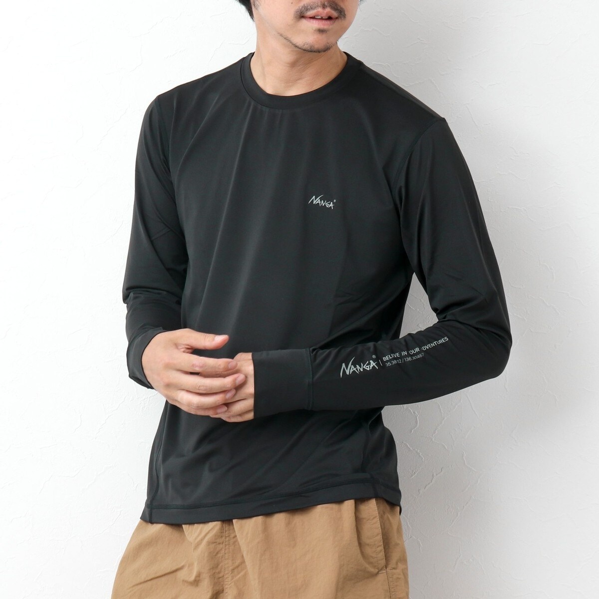 NANGA/ナンガ】LONG SLEEVE RASH GUARD ロングスリーブラッシュ