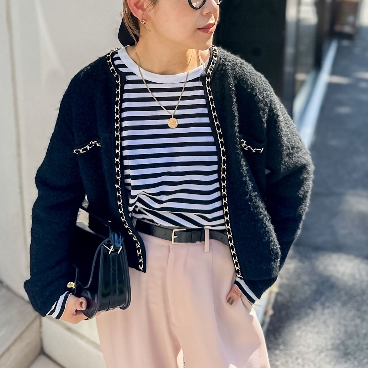 飯豊まりえさん着用＞チェーンブレードフワフワジャケット 24AW