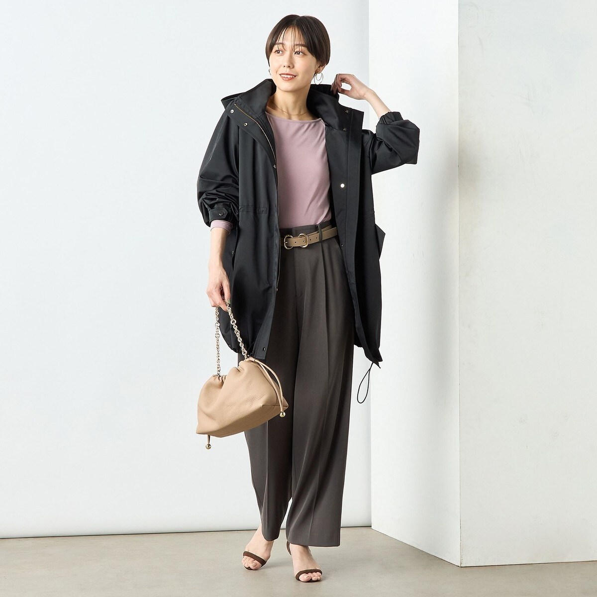 ウォッシャブルLIMONTAハーフ丈マンパ 24AW | ノーリーズ(NOLLEY'S
