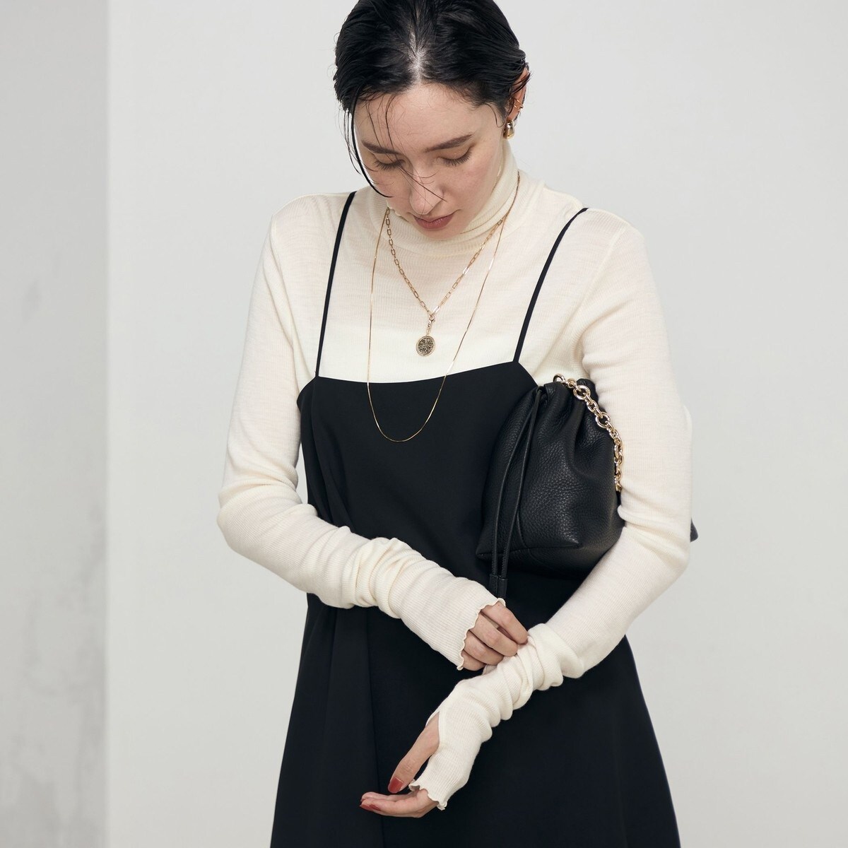 MY STANDARDウォッシャブルリブタートル 24AW | ノーリーズ