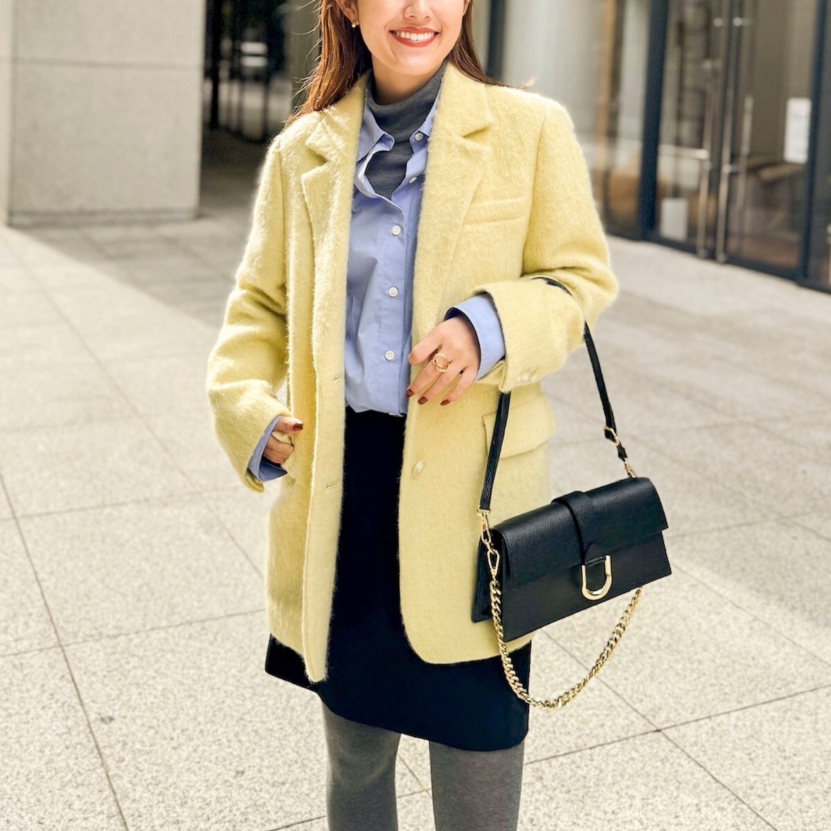 ノーリーズ　モヘヤシャギージャケット モヘヤシャギージャケット | ノーリーズ(NOLLEY'S) | マルイウェブチャネル