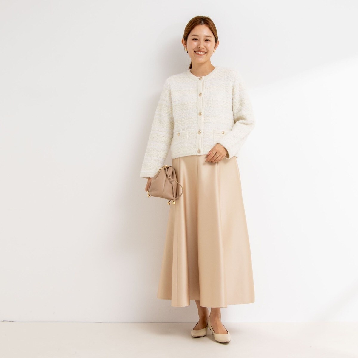 ファンシーツイード風ニットジャケット | ノーリーズ(NOLLEY'S