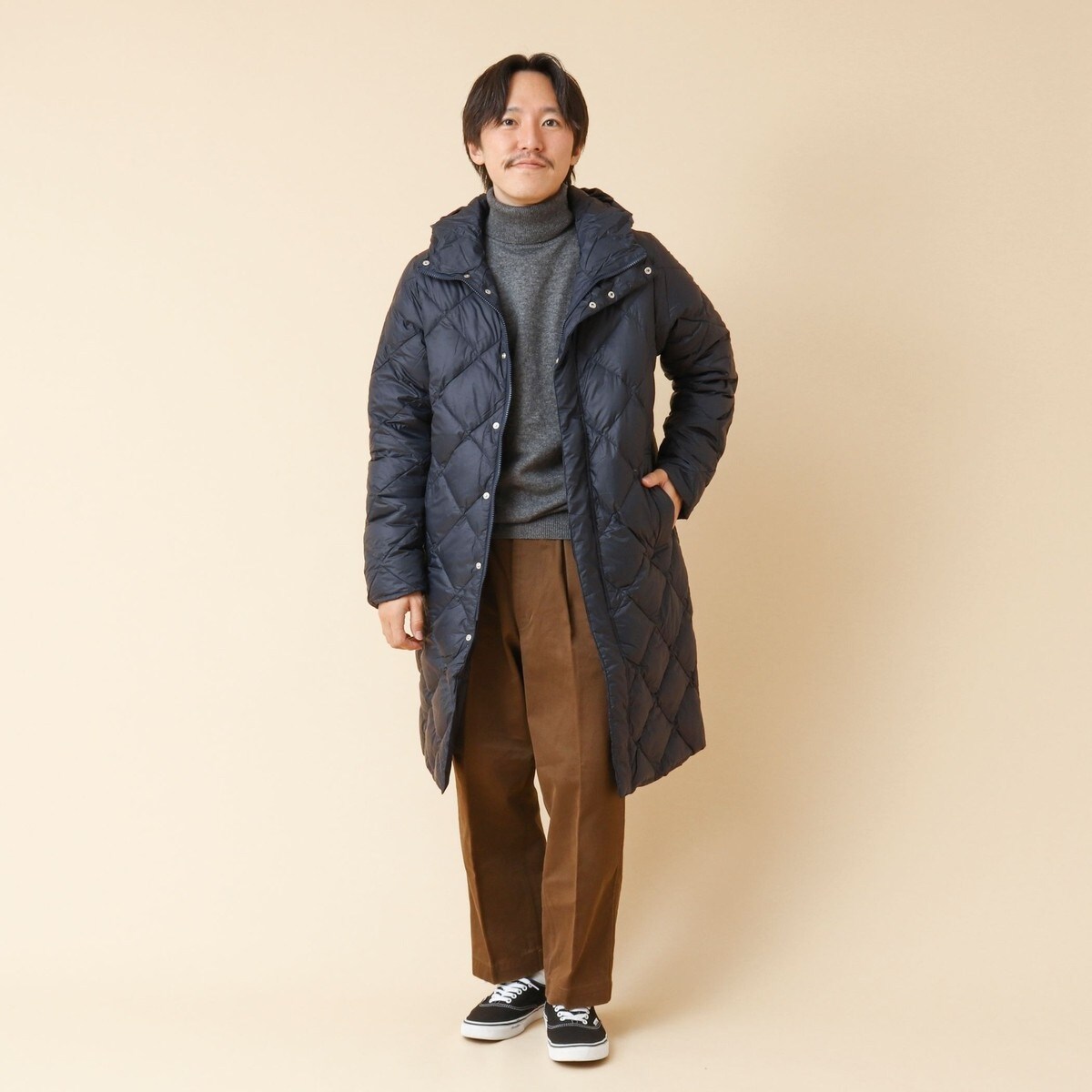 TAION Nolley’s　　ロングダウンコート ノーリーズ NOLLEY'S ◇【WEB限定】【TAION/タイオン】ヘチマ