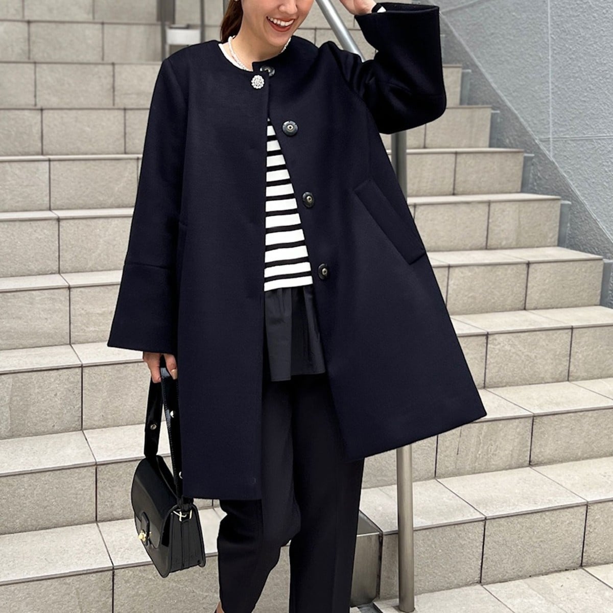 マルニ36ビッグビジュー　ウールカシミヤ混ジャケット　コート ce017-54940-01b.jpg?basethum=225