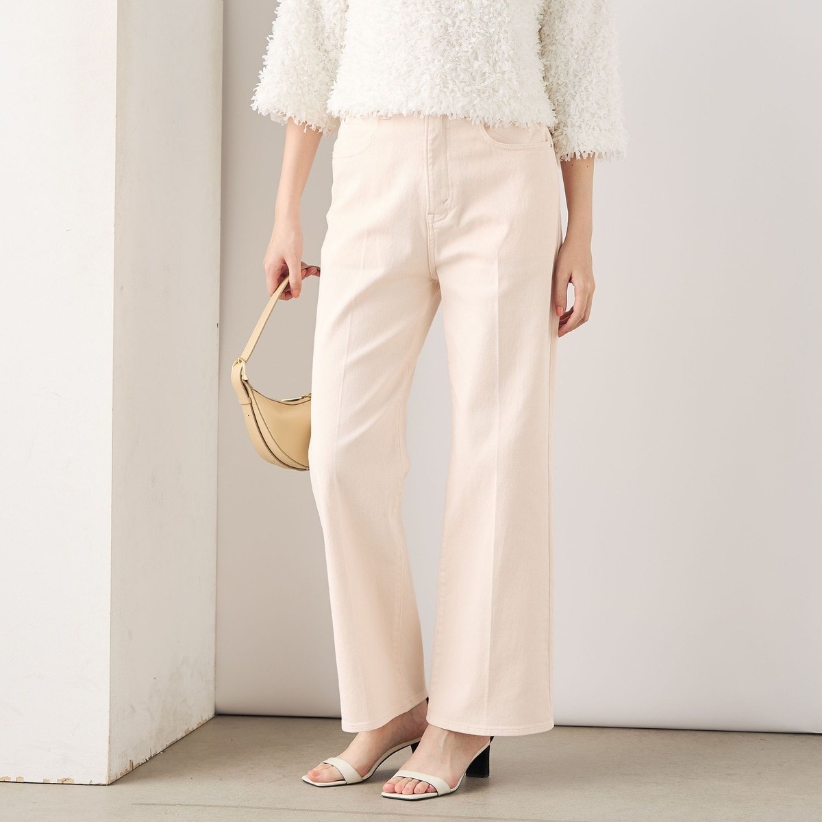 RM denim】センタープレスハイウエストデニム | ノーリーズ(NOLLEY'S