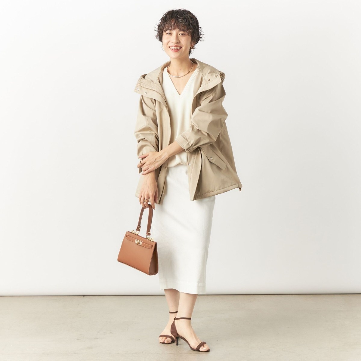 ノーリーズ　ウォッシャブルLIMONTAマンパ　38　ベージュ NOLLEY'S Sophi（ノーリーズソフィ）の「ウォッシャブル LIMONTA