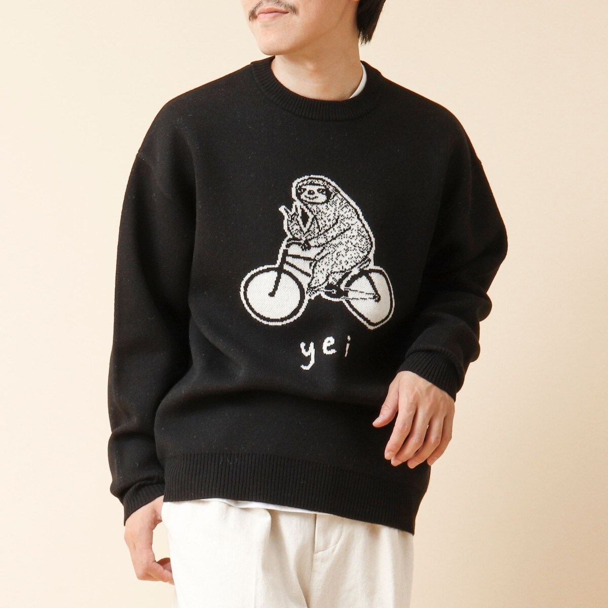 【最終値下げ】ノーリーズ【STONEWOLD】yei ダブルジャガードニット STONEWOLD】yei ダブルジャガードC/Nニット 24AW | ノーリーズ