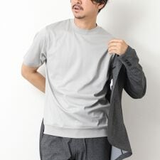 ノーリーズ(NOLLEY'S)の《ビジカジ対応》シルケットスムースドレスTシャツ 25SS