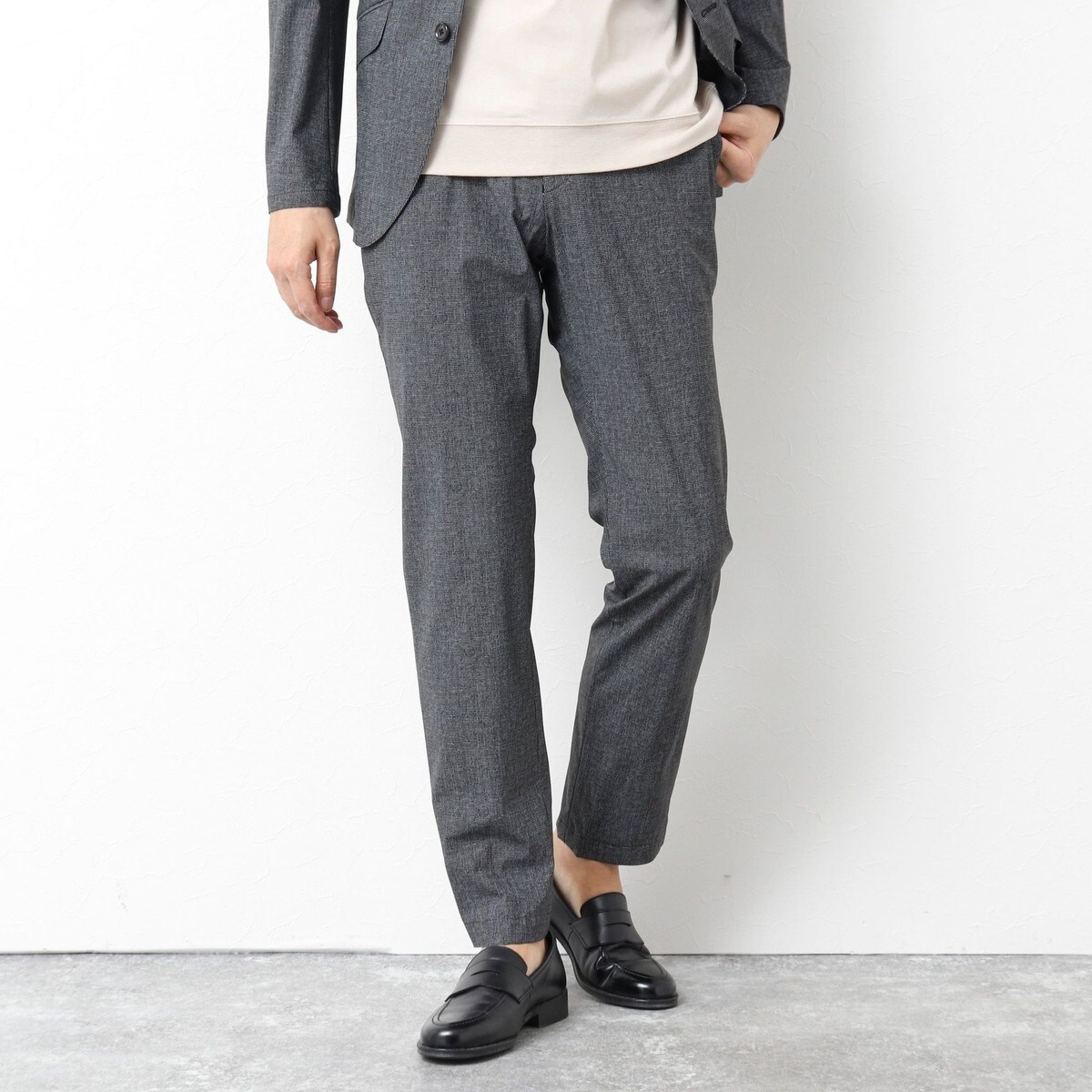 ジャケット セットアップ対応 接触冷感4WAYストレッチジャケット