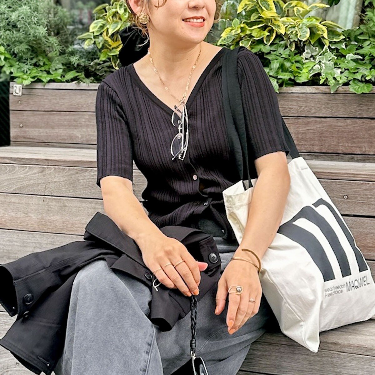 ARCH＆LINE（アーチアンドライン）　MESH INLAY ZIP CARDIGAN　レディース/カーディガン　MG GRAY　ARCH&LINEより入荷 ARCH＆LINE（アーチアンドライン） MESH INLAY ZIP CARDIGAN