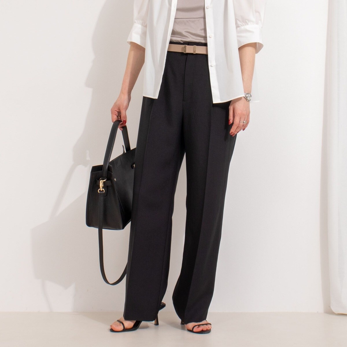 今期新作！ノーリーズ /【PR林☆別注アイテム】ウォッシャブルエアーシャ PR林☆別注カラーあり】ウォッシャブルツイルストレッチ愛され