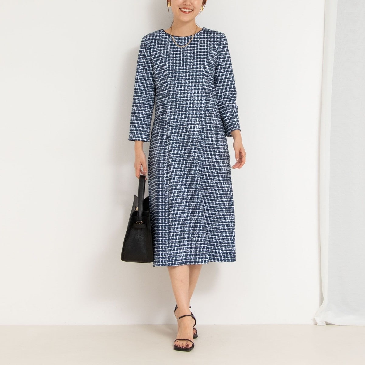ボーダーワンピース【NOLLY'S】 NOLLEY'S｜シアーボーダーワンピース | Rakuten Fashion(楽天