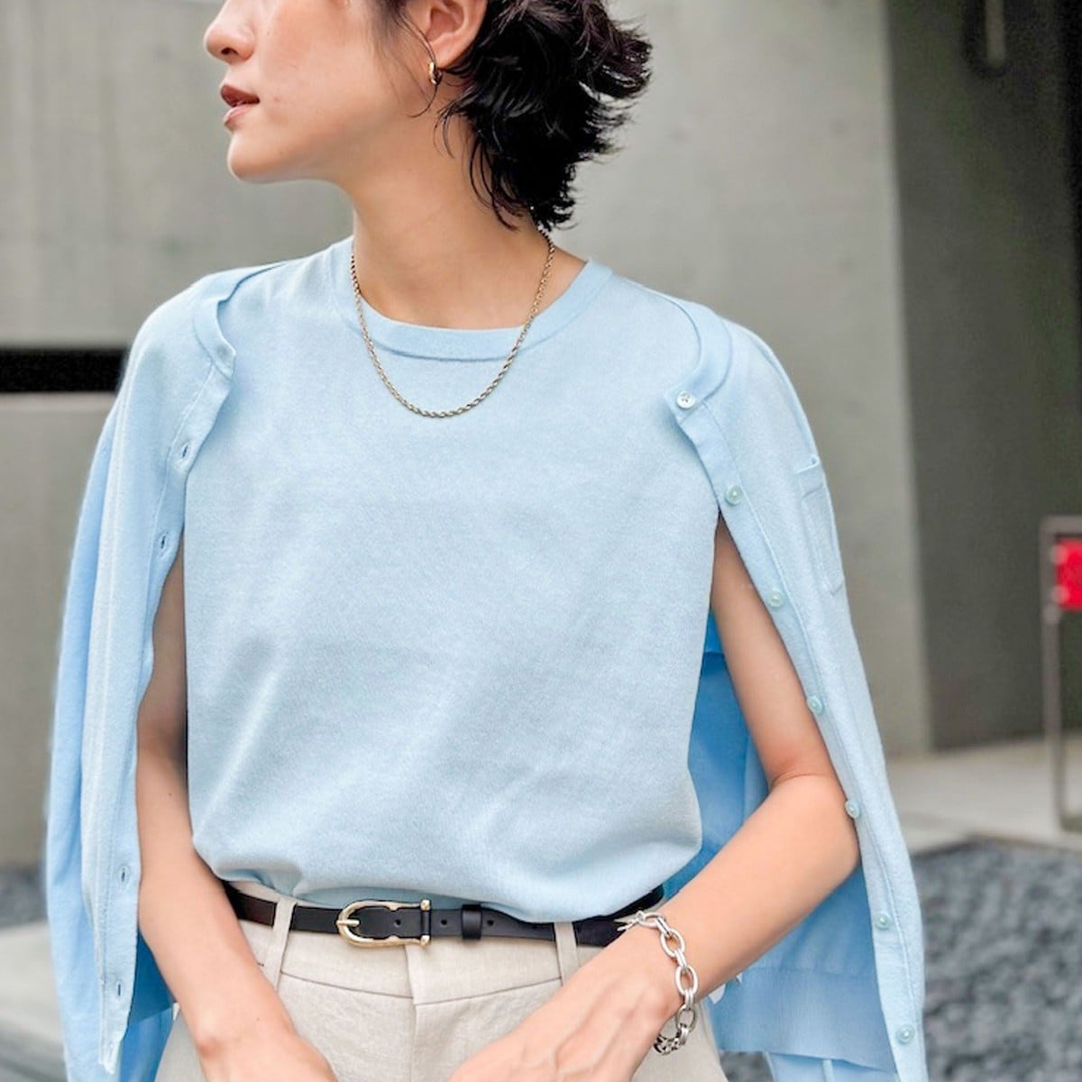 NOLLEY'S ヘアリークルーネックプルオーバー ヘアリークルーネックプルオーバーニット｜ノーリーズの通販