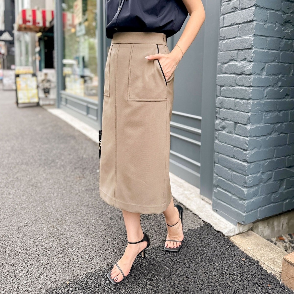 【美品】NOLLEY'S ウォッシャブルエアボールフレアスカート 38 NOLLEY'S｜【松葉☆別注サイズあり】ウォッシャブルエアボール