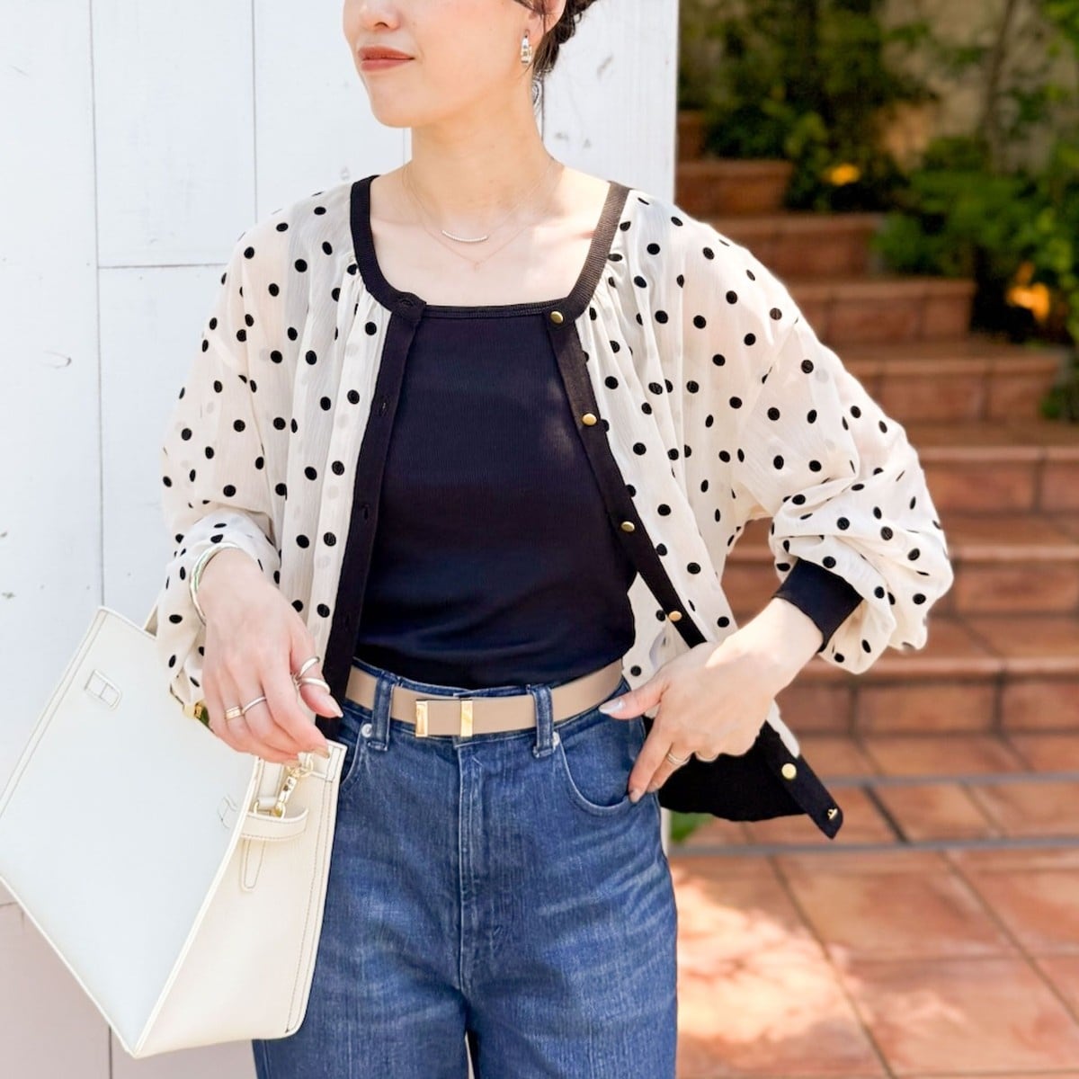 新品⭐︎バレエ　シアーニット　グレイッシュローズ トップス レディース メッシュ メッシュニット レイヤード