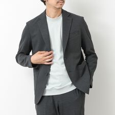《セットアップ対応》Primeflex 吸水速乾 メランジ カノコ ストレッチイージーJK 25SS