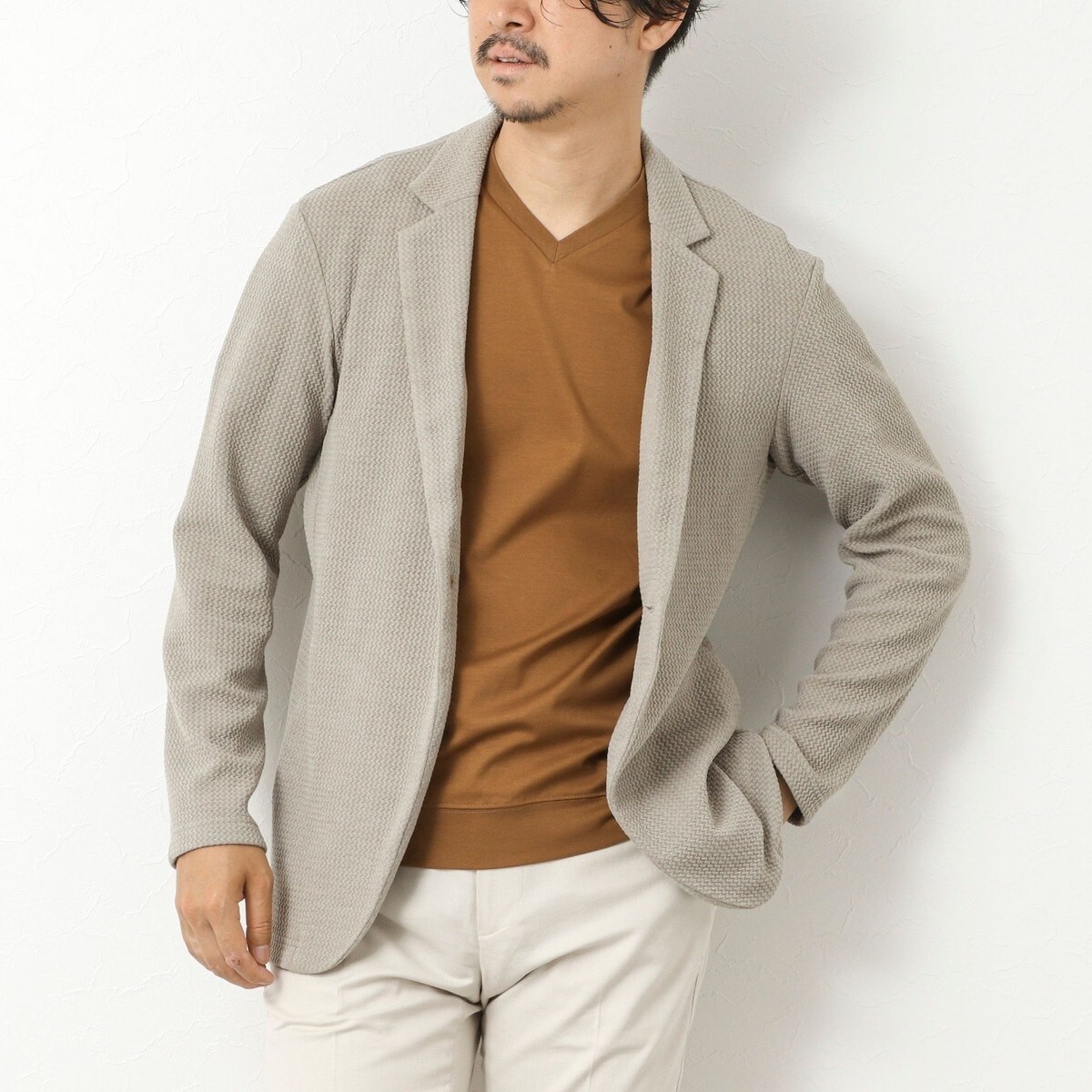 《ビジカジ対応》Relax Jogger Jersey ウォッシャブルテーラーCD