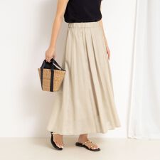 ノーリーズ(NOLLEY'S)のシアーチンツタックスカート