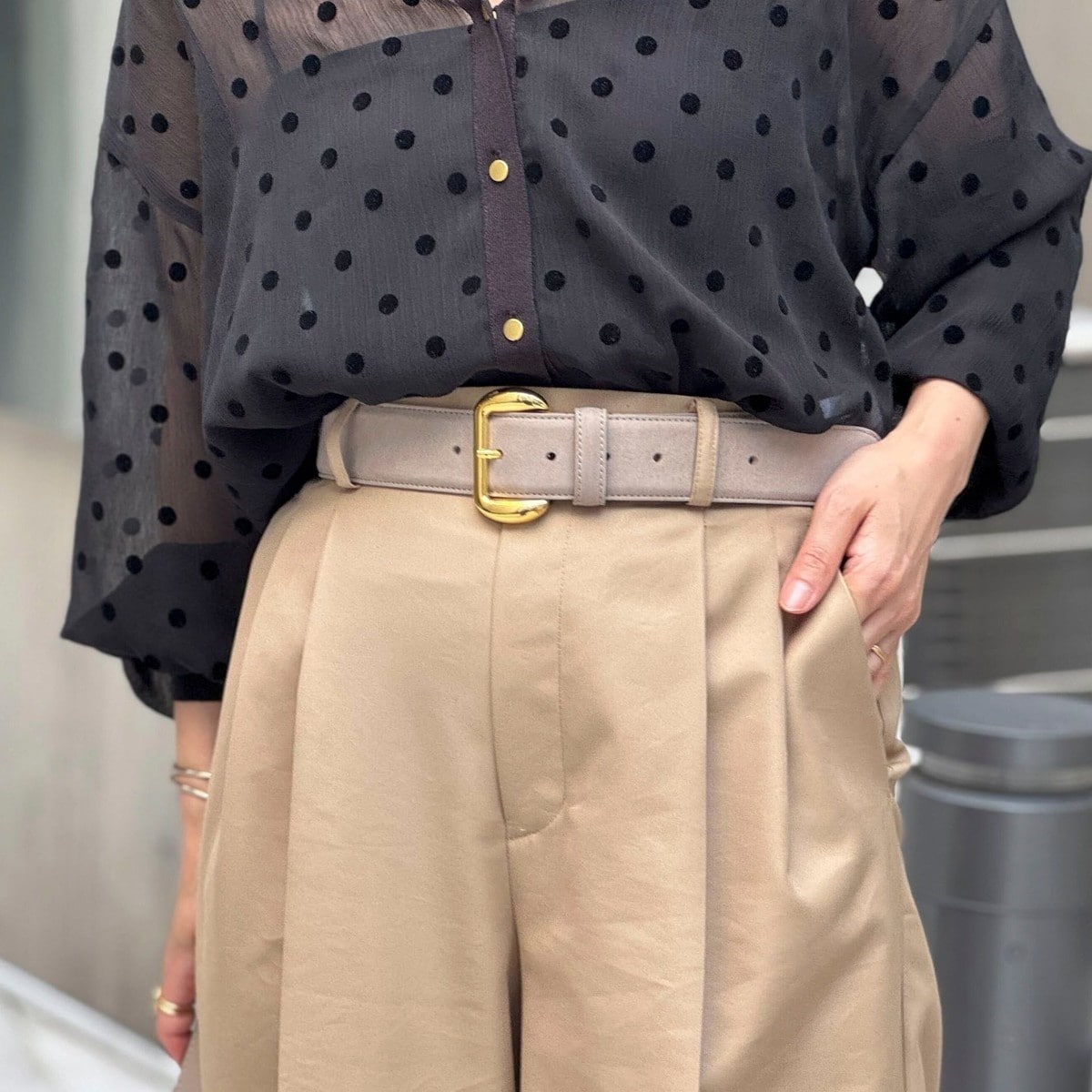 MAISON BOINET/メゾンボワネ 30mm LONG BELT ベルト 94800AS