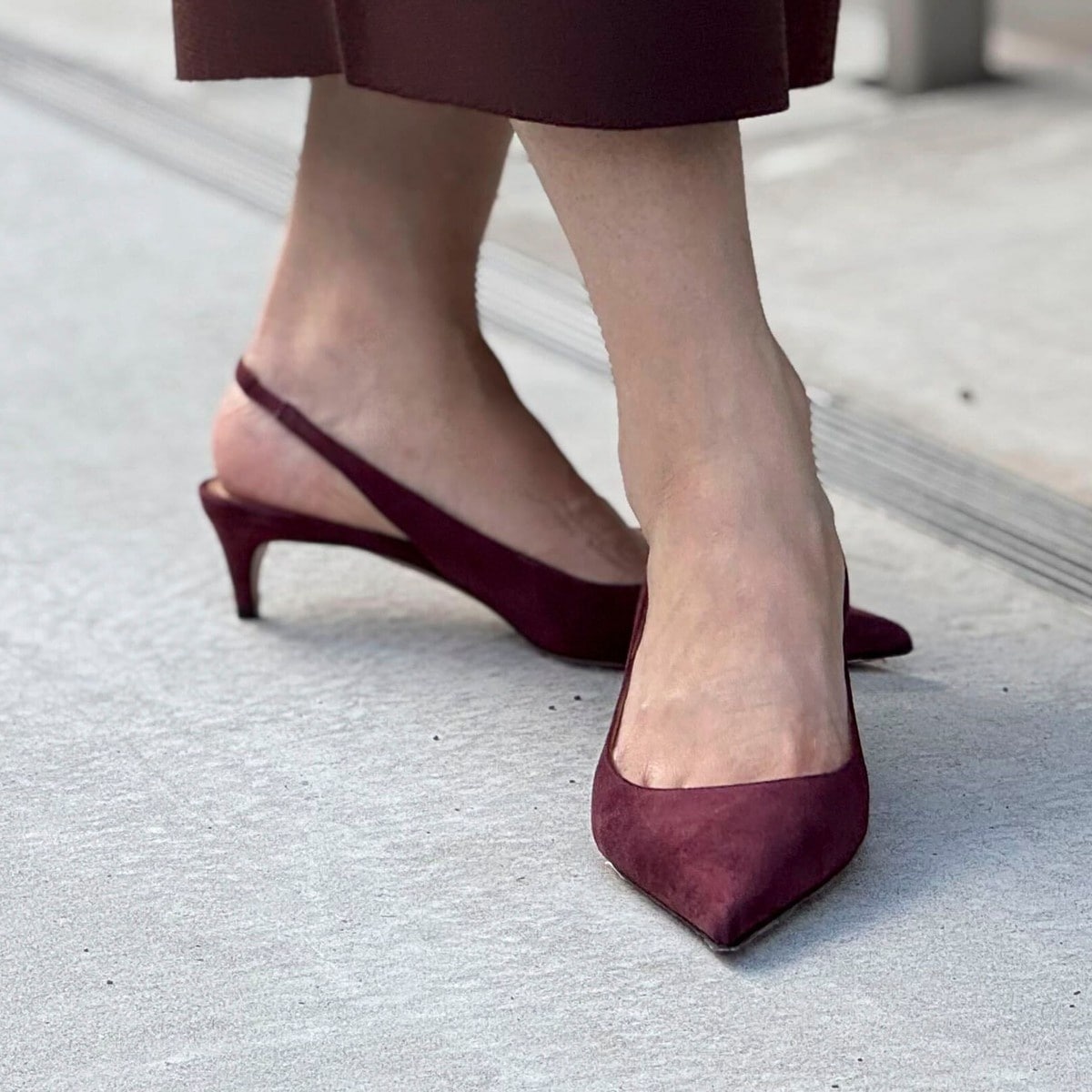 【即日発送】Marlougiela ボルドー シューズ 38 ✨ レディース 23.5 ファッション 【即日発送】Marlougiela ボルドー シューズ