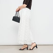 ノーリーズ(NOLLEY'S)のウォッシャブルレースマーメイドスカート