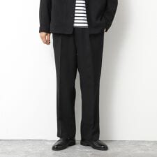 《セットアップ対応》LANATEC ウーステッドサージ ストレッチイージーパンツ
