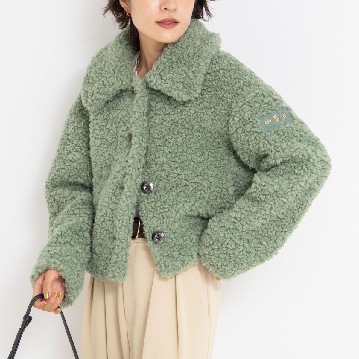 NOLLEY’S ノーリーズ　ストレッチツイルノーカラーコート　イエロー ノーリーズ(NOLLEY'S) アウター・ジャケット・コート の一覧