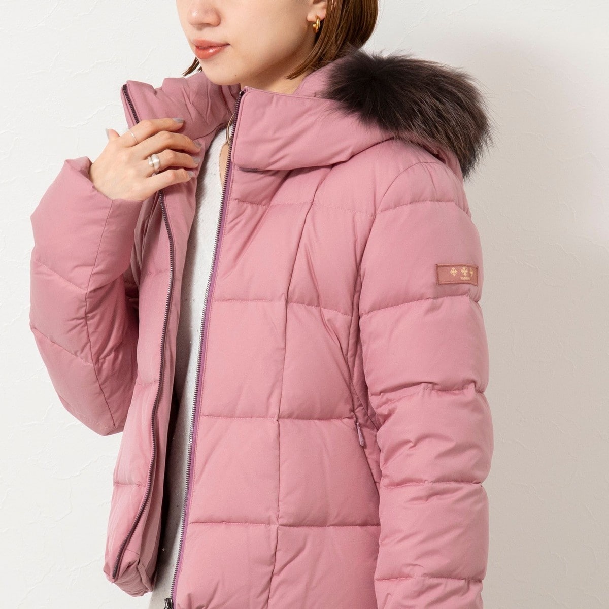 ◇【WEB限定】【TAION/タイオン】ヘチマキルトロングダウン 24AW