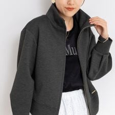 《セットアップ対応》ウォッシャブルエアボールスタンドジップブルゾン
