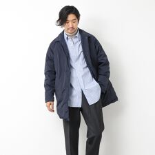 【TAION/タイオン】別注ダウンステンカラーコート 25AW