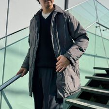 TAION/タイオン】別注ダウンステンカラーコート 25AW | ノーリーズ 