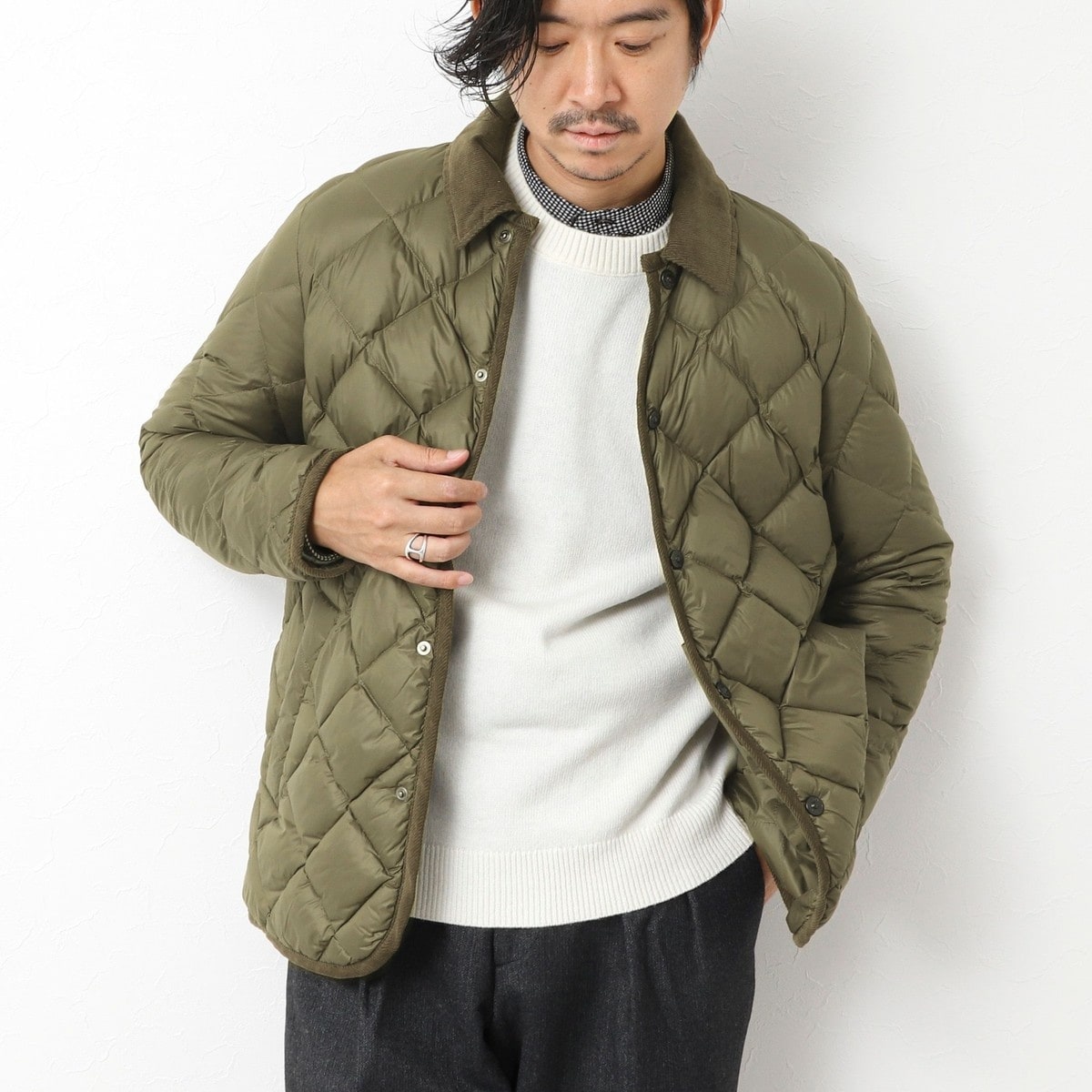 TAION/タイオン】WORK W-ZIP VOLUME DOWN JACKET 25AW | ノーリーズ