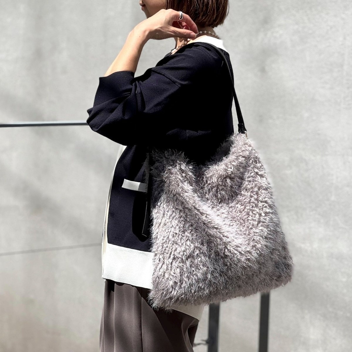 フェイクファーショルダーバッグ | ノーリーズソフィー(NOLLEY'S sophi