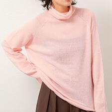 【WEB&一部店舗限定】PUREカシミヤタートルネックニット