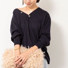 《手洗い可能》《アンサンブル対応》バウンドウール3WAYカーディガン