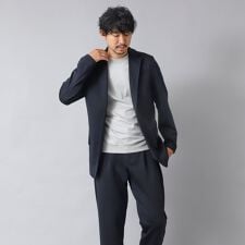 【ACTIVE SECT】《セットアップ》ダブルニットスーツ ジャケット&パンツ 25AW