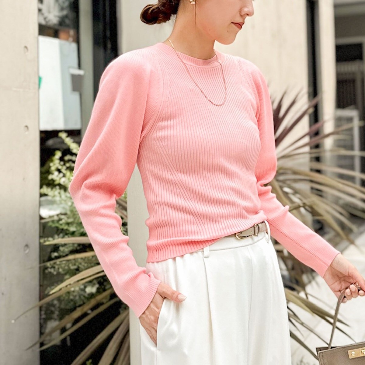 モヘアスパンコール半袖ニット | ノーリーズ(NOLLEY'S) | マルイウェブ